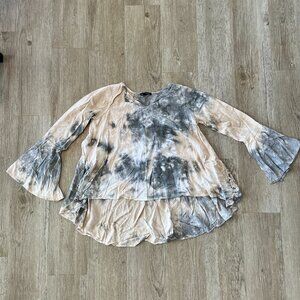 Womens Basil Lola Tie Dye Blouse - S